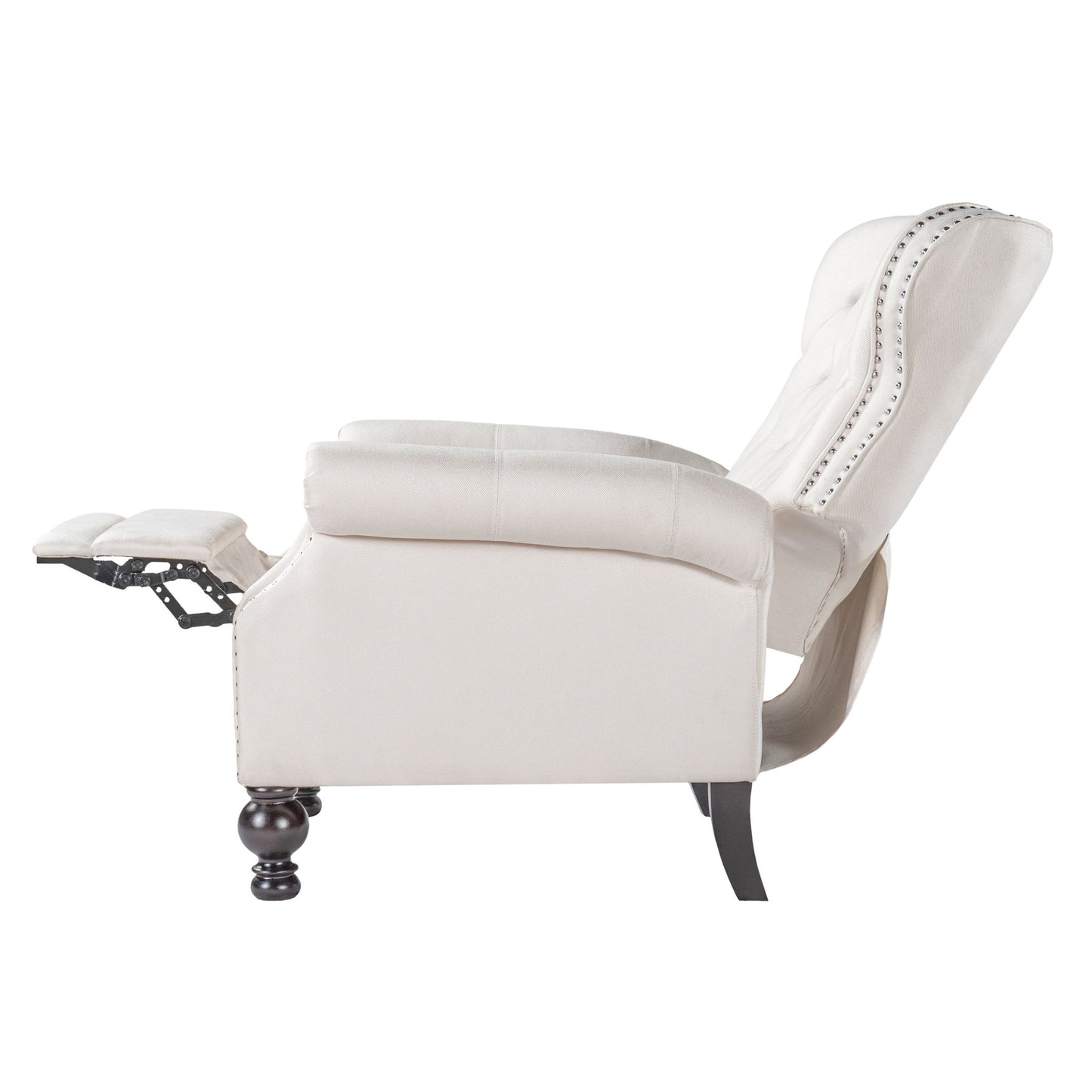 Modern Manual Push Back Recliner Chair