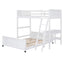 Full Over Full Bunk Bed With Desk