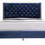 Upholstered Nailhead Trim Chic Bed
