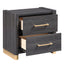 Clifton - 2 Drawer Nightstand - Espresso