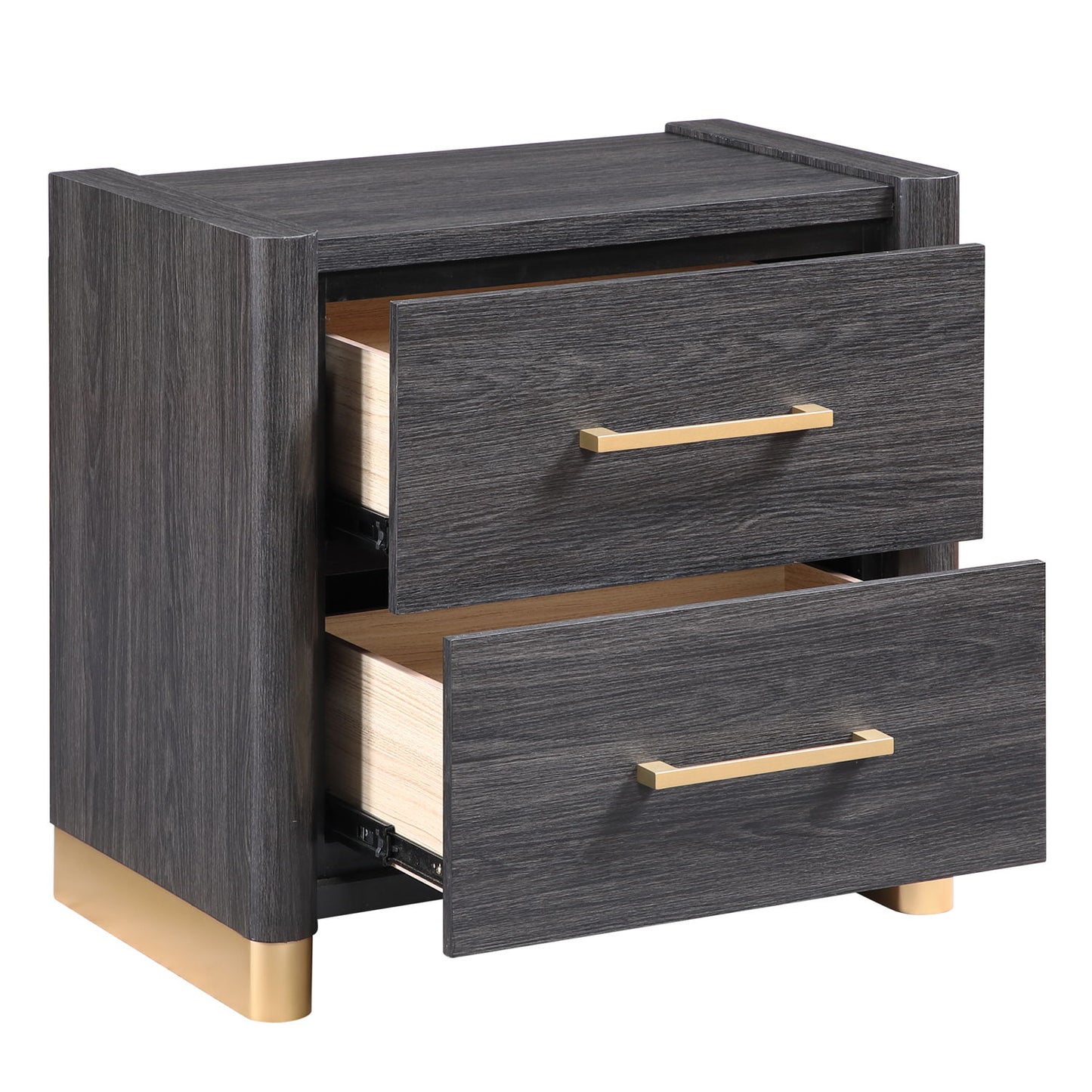 Clifton - 2 Drawer Nightstand - Espresso