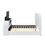 Shelyn - Bed With LED, TV Stand, Fireplace & Bluetooth