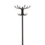 12 Hook Coat Rack With Umbrella Holder - Black