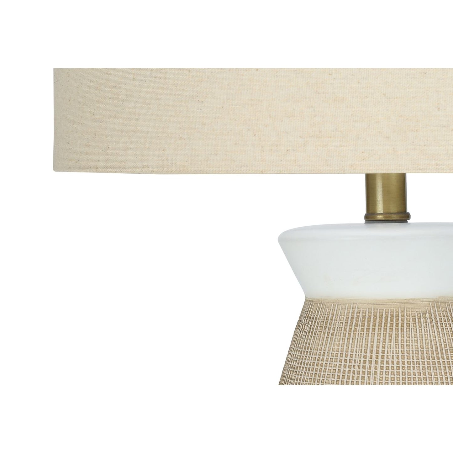 Lighting, Table Lamp, Ceramic, Resin, Contemporary - Cream