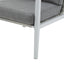 Modern Lounge Chair With Rope Accents And Cushions