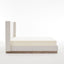 Hosford - Minimalist Upholstered Wingback Bed