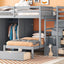 Bunk Bed With Wardrobe, Drawers
