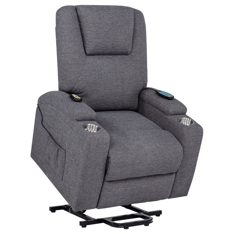 Power Lift Massage Recliner With Heat And Remote Control