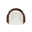 Hayes - Curved Dining Arm Chair - Light Beige