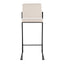 Fuji - Contemporary High Back Barstool Elegant Design