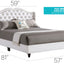 Upholstered Bed Transitional