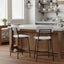 Badin - Counter Stool - White Washed