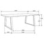 Wobegon - Rectangular Dining Table - Gray