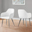 Dining Side Chair, Upholstered For Dining Room, Contemporary & Modern (Set of 2)