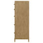 Stevie - Rectangular 5 Drawer Chest - Sand