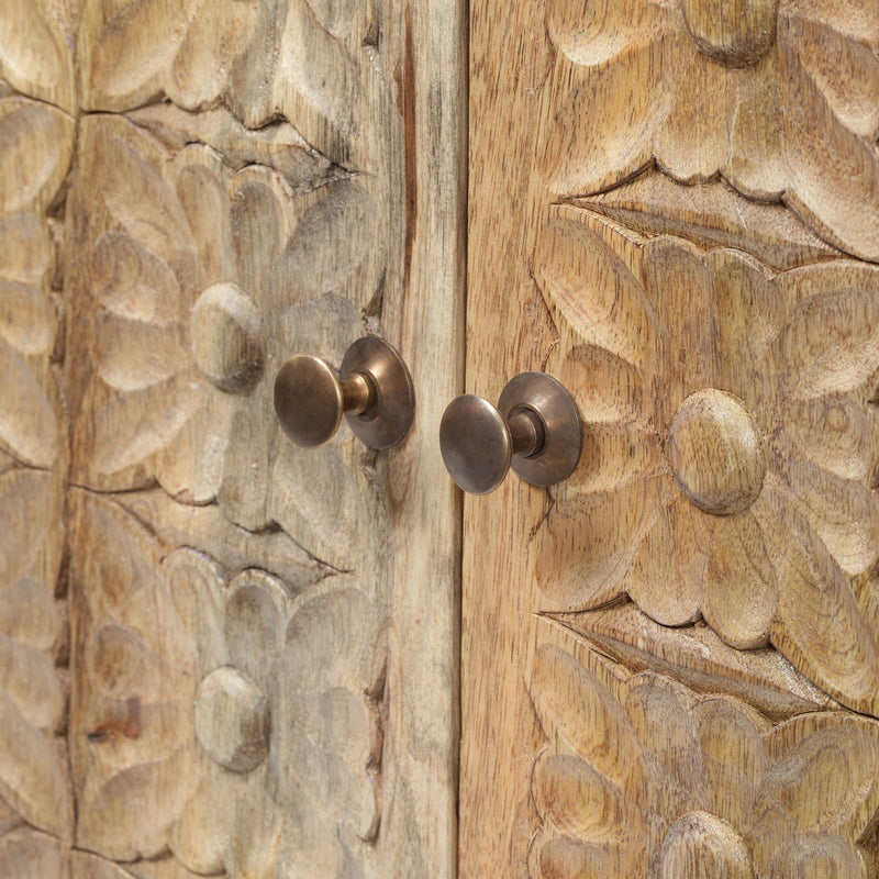 Boho - 2 Door Cabinet - Natural