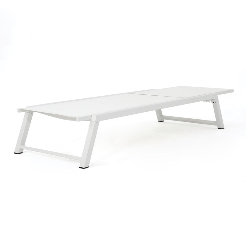 Myers - Modern Chaise Lounge Set With Adjustable Back