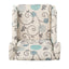 Westeros Wing Back Fabric Upholstered Recliner