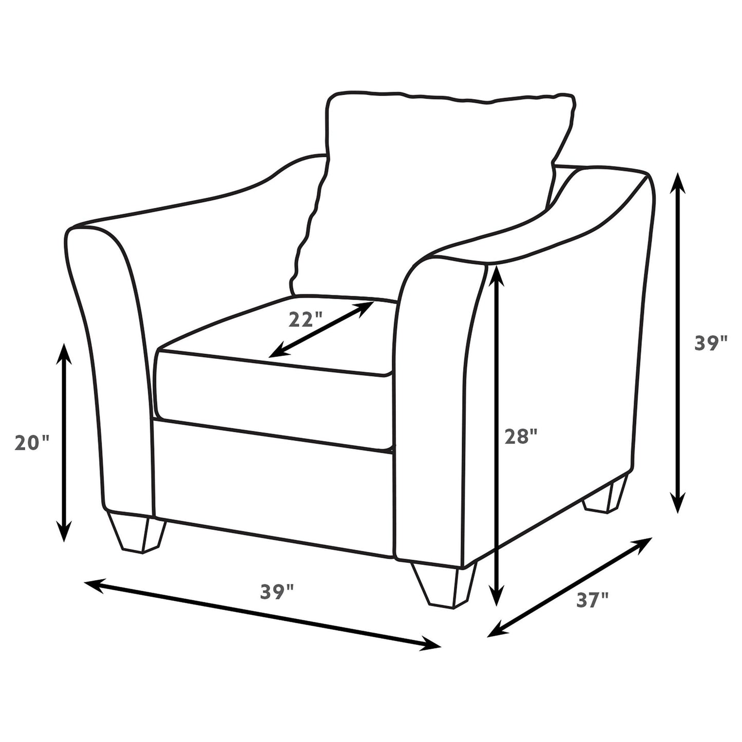 Alcazar - Sofa Set
