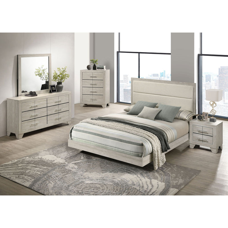 Strout - 2 Drawer Nightstand - Cream