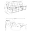 Divine - 5 Piece Power Reclining Home Theater Seating Set With Memory Foam Cushions And Storage Consoles