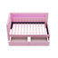 Upholstered Platform Bed With USB Ports And LED Belt