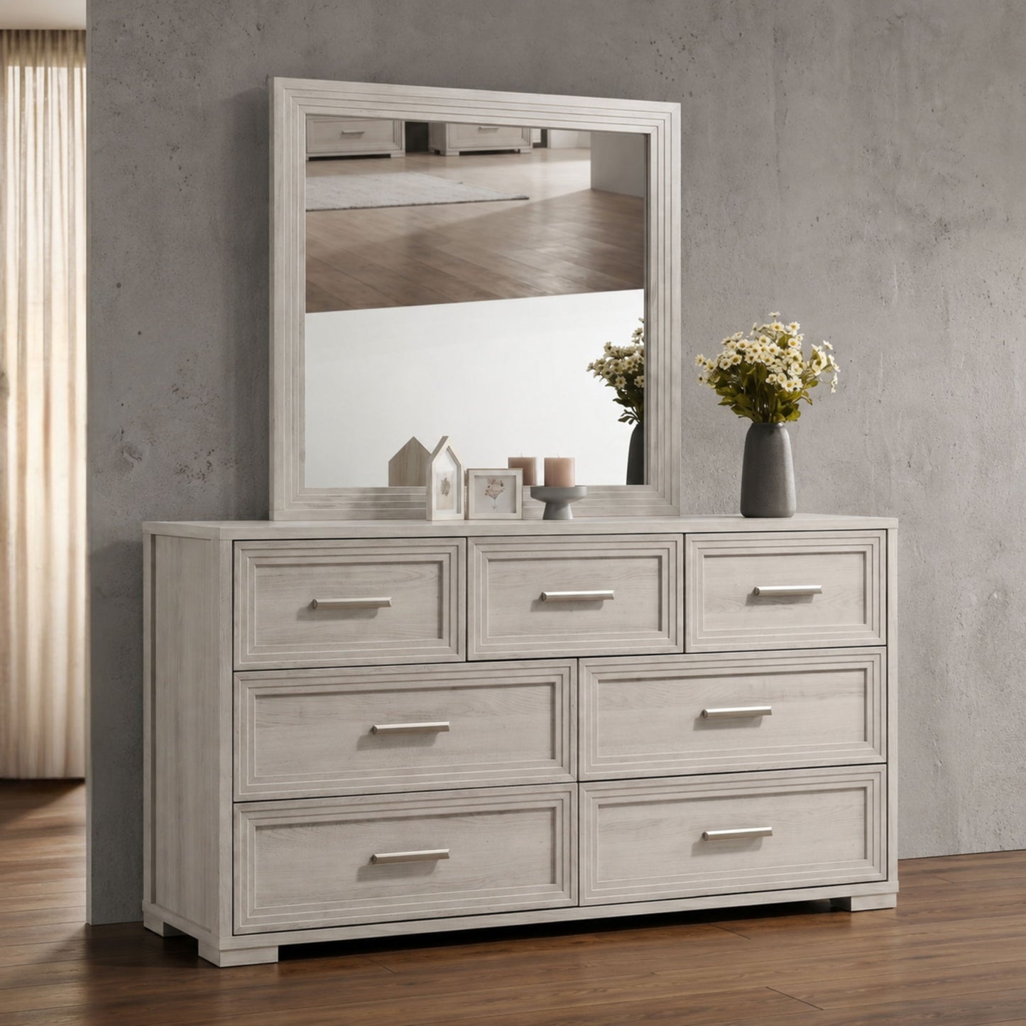 Colorado - Bedroom Set With Upholstered LED Headboard