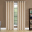 2 Pieces Set, Curtain Panel, Room Darkening, Grommet