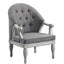 Florian - Antique Chair - Gray / White