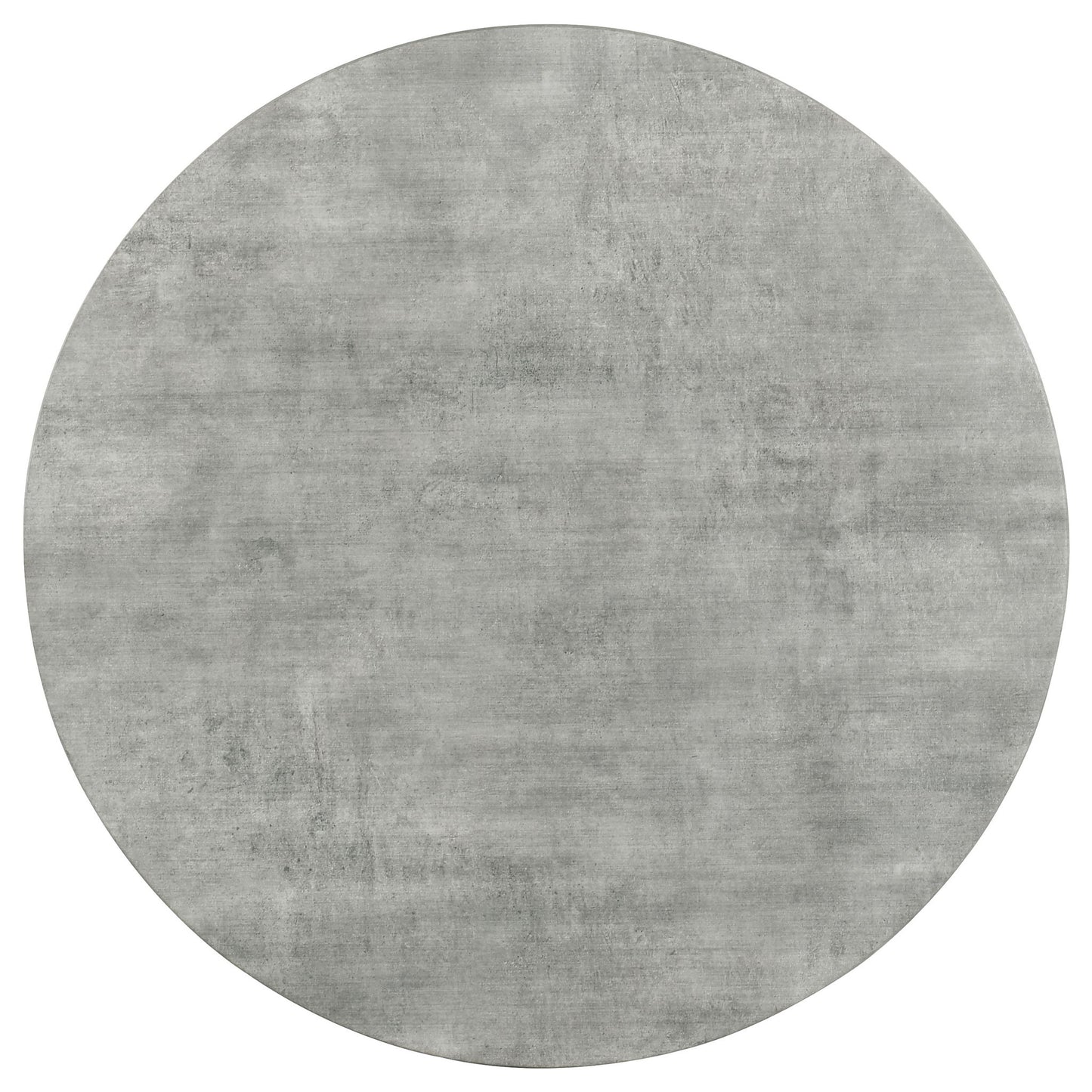 Travis - Round Top Coffee Table With Hairpin Legs - Gray / Black