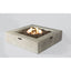 Contemporary Patio Seating Set With Fire Pit