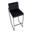 Fuji - Contemporary High Back Barstool Elegant Design