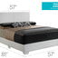 Elegant Platform Bed For Relaxed Spaces