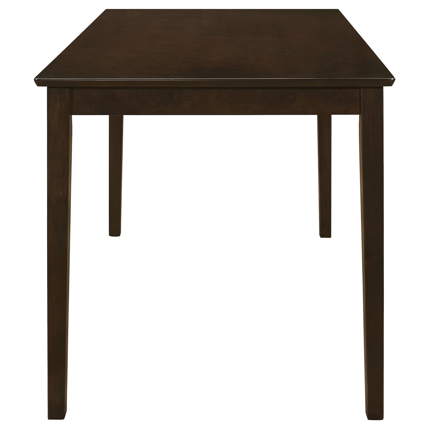 Arvin - 5 Piece Dining Set With Rectangular Table And Bench With Seats - Cappuccino