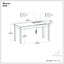 Monroe - Desk - Distressed Charcoal Brown
