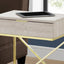 Accent Side Table, Storage Drawer, Spacious Tabletop, Contemporary & Modern
