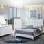 Padded Headboard Bed