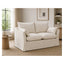 Shane - Loveseat With 2 Pillows - Beige
