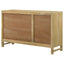 Ashton - 3 Door Accent Cabinet - Natural