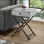 Accent Side Table, Storage Drawer, Stylish Design Contemporary & Modern