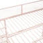 Loft Bed With 4 Tier Shelves And Storage