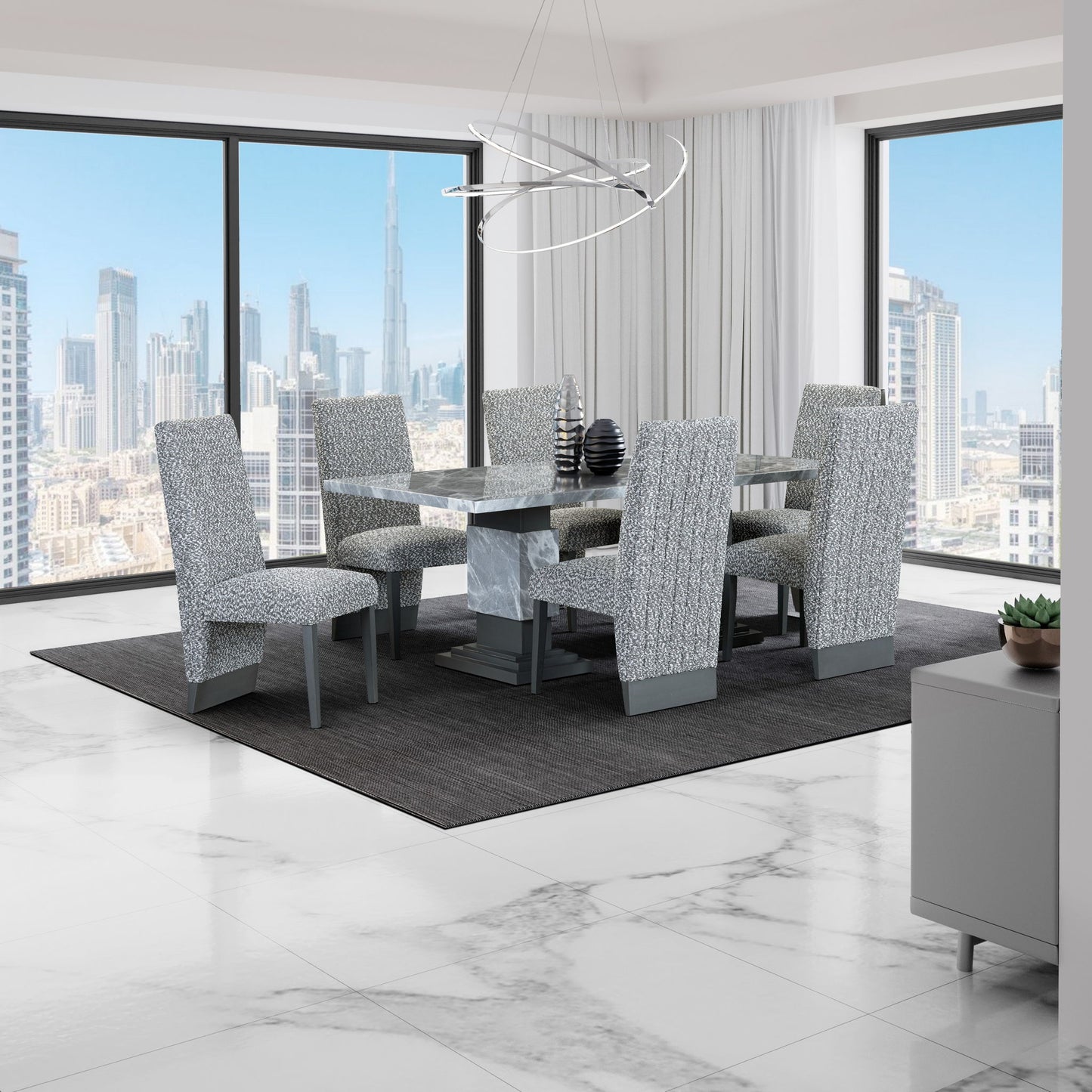 Stacey - Contemporary Dining Chair (Set of 2)