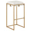 Soccoro - Square Tufted Cushion Stools (Set of 2) - Beige