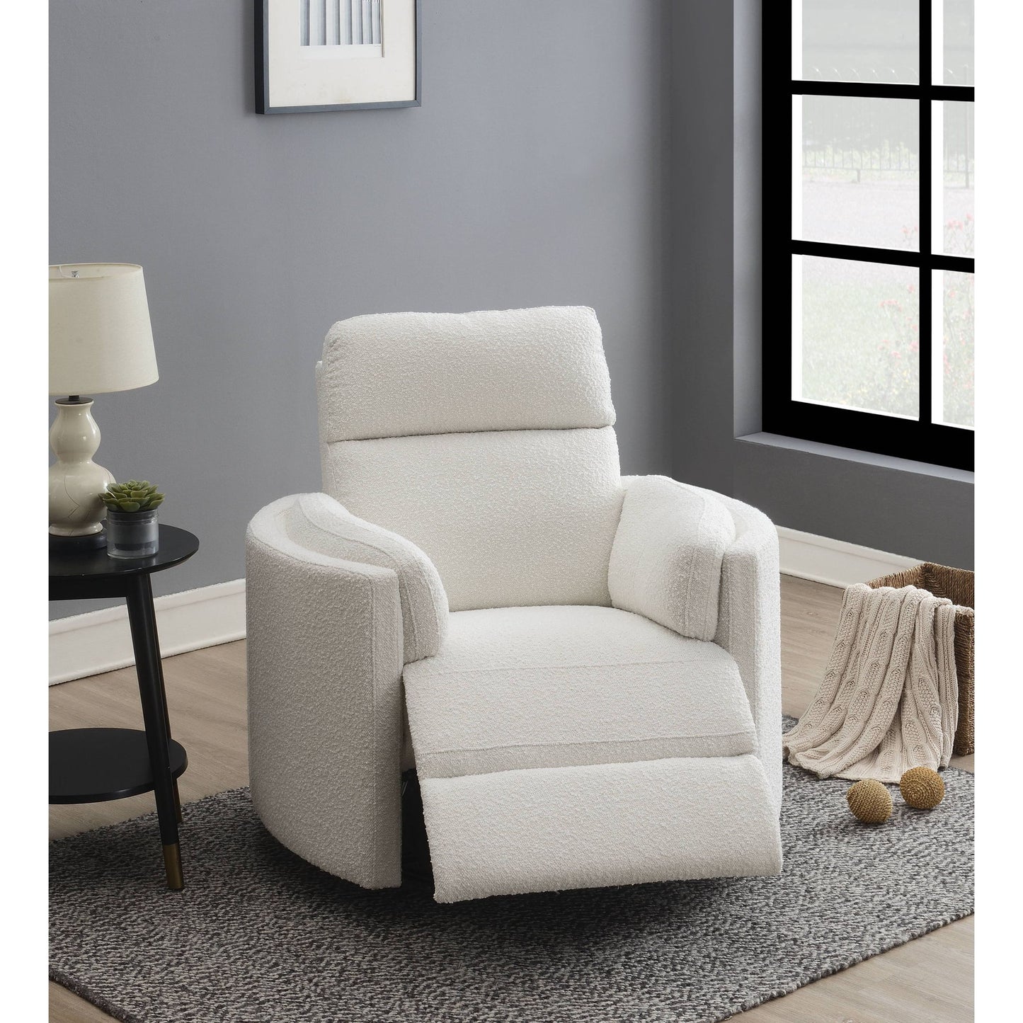 Sagen - Glider Recliner With Swivel