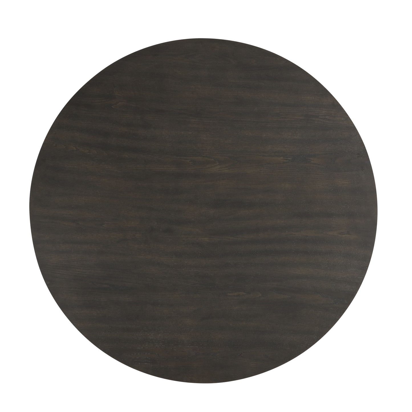 Plateau - 54" Round Dining Table - Top & Base - Dark Brown