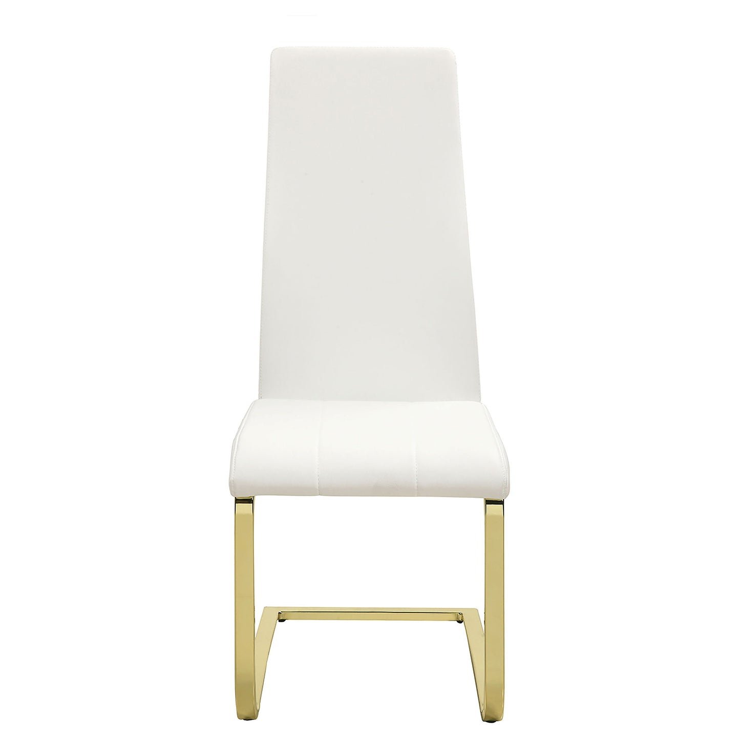 Whittingham - Dining Side Chair (Set of 4) - White / Gold