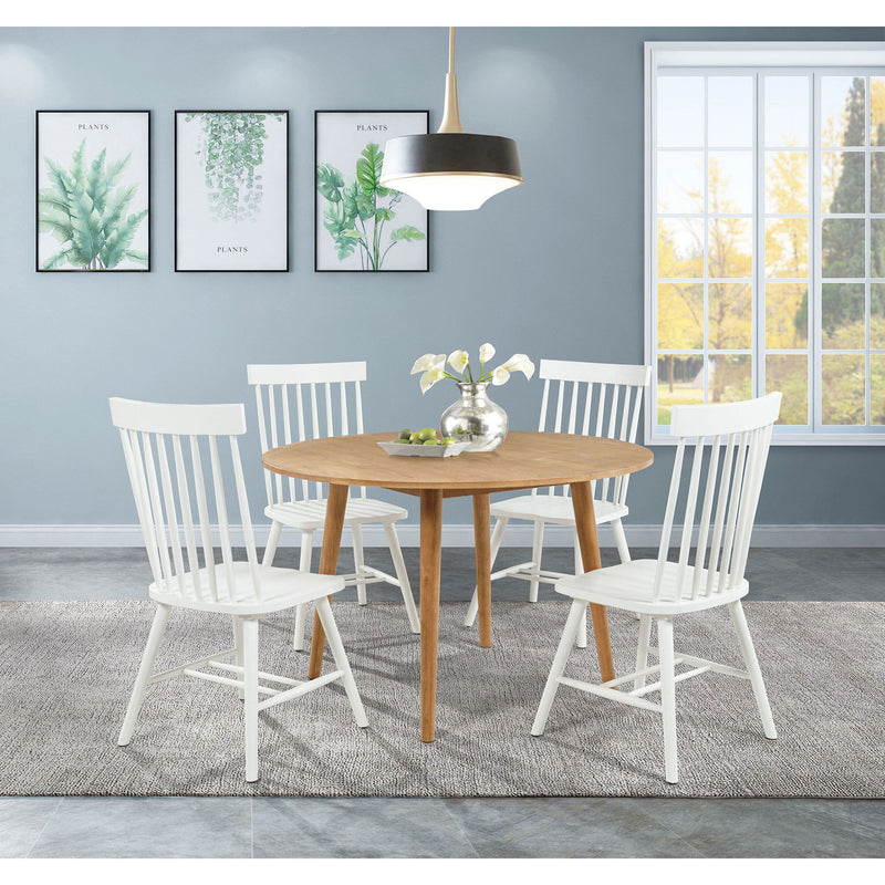 Calloway - Round Dining Table - Brown
