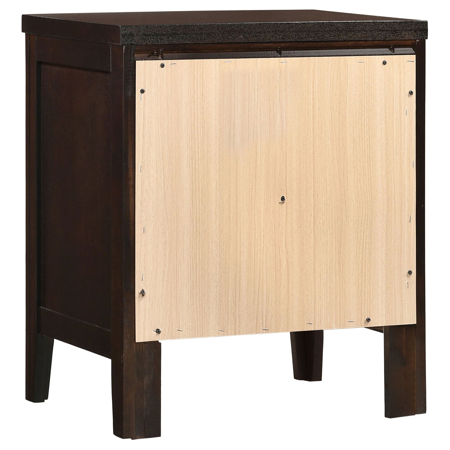 Garrett - 2 Drawer Nightstand - Cappuccino