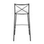Modern Charlotte - Contemporary Fixed Height Barstool (Set of 2)