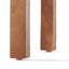 Kinesis - Outdoor Side Table With Slatted Top And Wood Frame
